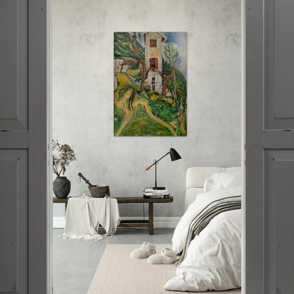 WHITE HOUSE 1918 - Chaim Soutine Brushed Aluminum Print - 70x100 cm / 28x40 inches | Chaim Soutine Aluminum Print | Chaim Soutine Prints