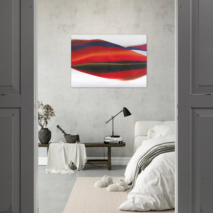 Phenomena Lands End - 1974 - Paul Jenkins Brushed Aluminum Print - 70x100 cm / 28x40 inches | Paul Jenkins Aluminum Print | Paul Jenkins Prints