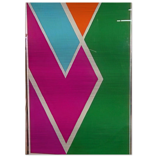 Westbury - 1970 - Larry Zox Brushed Aluminum Print - 70x100 cm / 28x40 inches | Larry Zox Aluminum Print | Larry Zox Prints