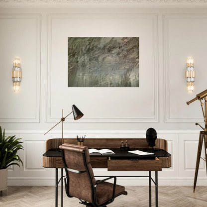 III Notes from Salalah,  Note II  - Cy Twombly Brushed Aluminum Print - 70x100 cm / 28x40 inches | Cy Twombly Aluminum Print | Cy Twombly Prints