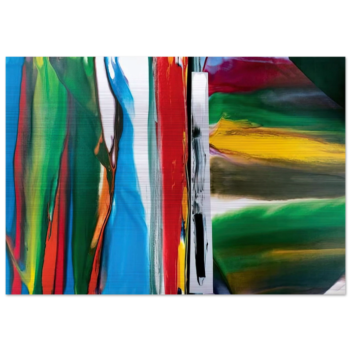 Phenomena Astral Tundra - Paul Jenkins Brushed Aluminum Print - 70x100 cm / 28x40 inches | Paul Jenkins Aluminum Print | Paul Jenkins Prints