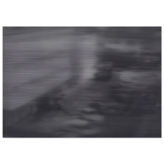 ARREST NO 674 2 1988 - Gerhard Richter Brushed Aluminum Print - 70x100 cm / 28x40 inches | Gerhard Richter Aluminum Print | Gerhard Richter Prints