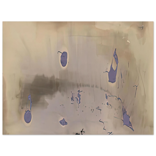 Helen Frankenthaler - Sacrifice Decision, 1981- Wall Art - 21x29.7 cm / 8x12" - Fine Art Poster-canvas - -