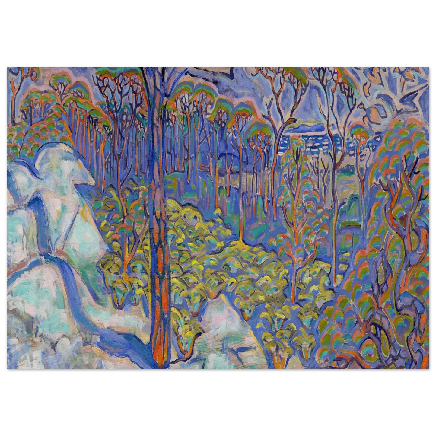 Walter Inglis Anderson - Walter Anderson Wall art - 28x43  cm / XL (11x17 inches) - Fine Art Poster-canvas - -