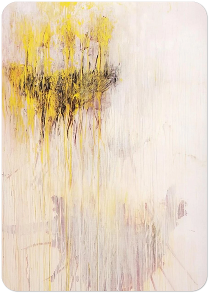 Coronation of Sesostris By Cy Twombly Pack of 10 Post Cards | Cy Twombly Post Cards | A6 (10.5 x 14.8 cm) - 4.1 x 5.8 inches