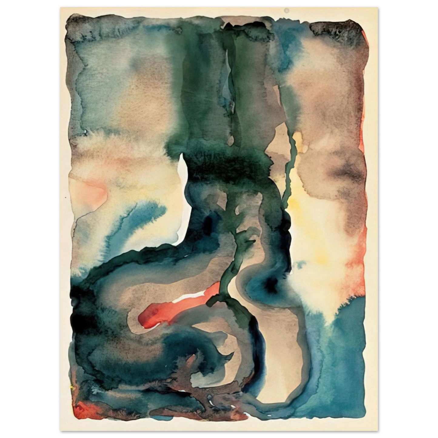 Georgia O'Keeffe - Portrait No. III Fine Art Poster