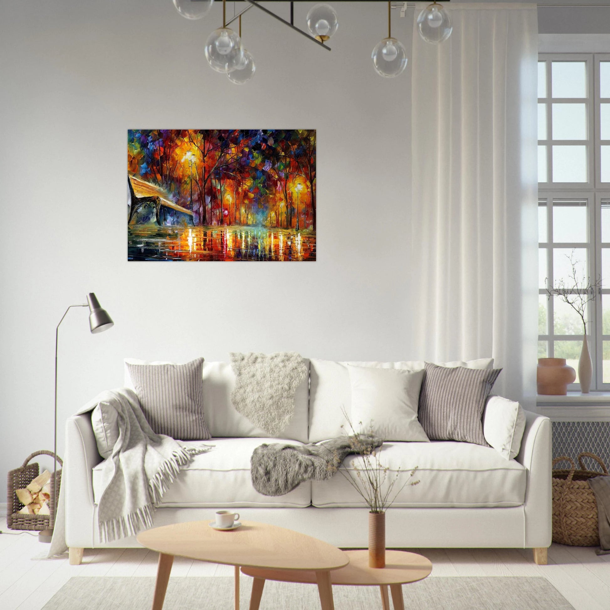 Leonid Afremov - Leonid Afremov Brushed Aluminum Print - 70x100 cm / 28x40 inches | Leonid Afremov Aluminum Print | Leonid Afremov Prints