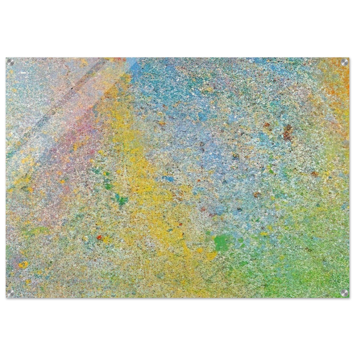 Milky Way - 1966 - Walasse Ting Acrylic Print - 70x100 cm / 28x40″ inches