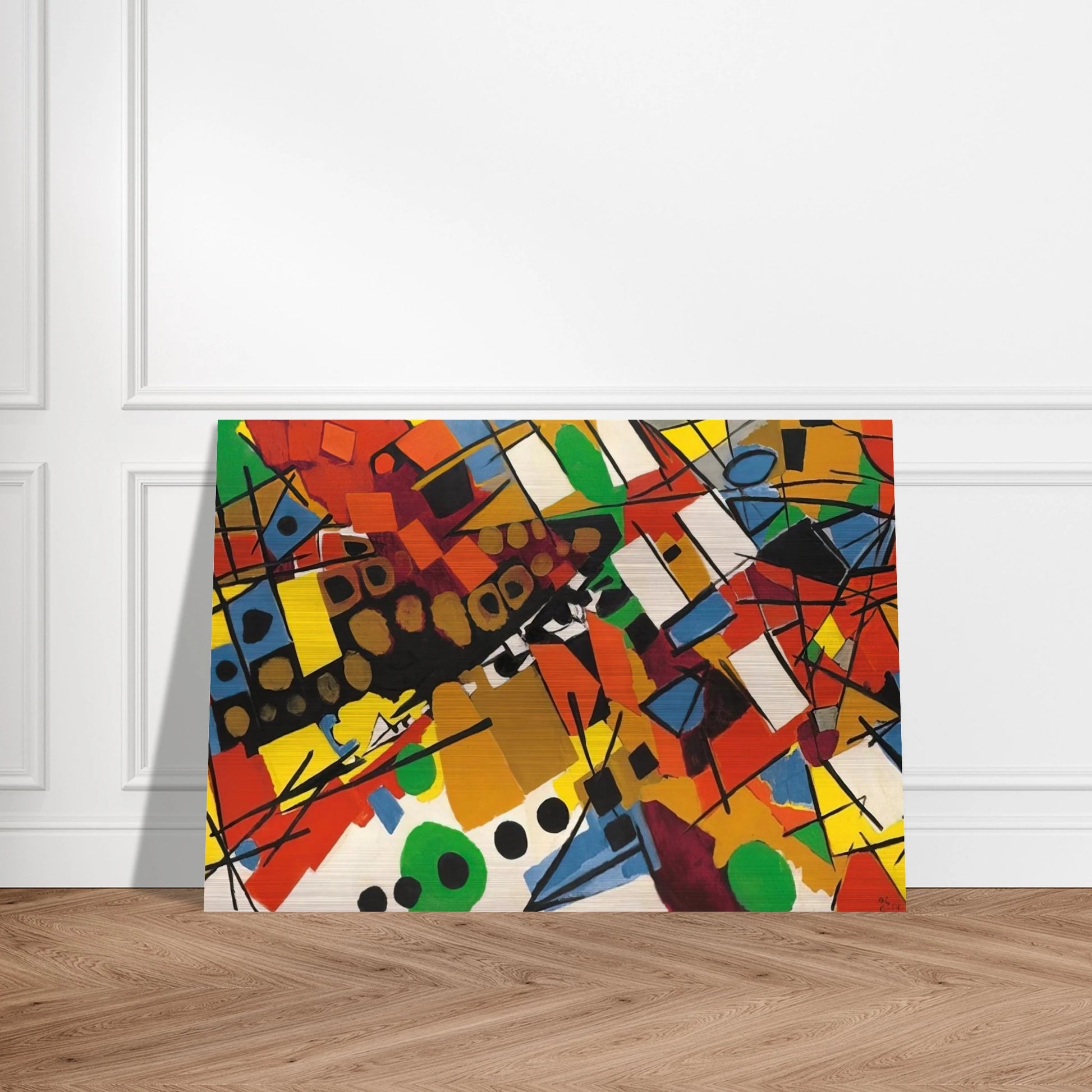 Pastorale - 1954 - Ernst Wilhelm Nay Brushed Aluminum Print - 70x100 cm / 28x40 inches | Ernst Wilhelm Nay Aluminum Print | Ernst Wilhelm Nay Prints