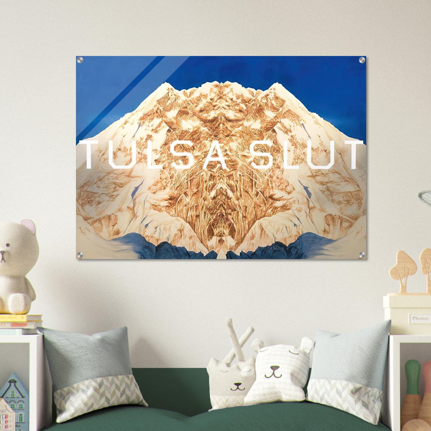 TULSA SLUT 2016 - Edward Ruscha Acrylic Print - 70x100 cm / 28x40″ inches