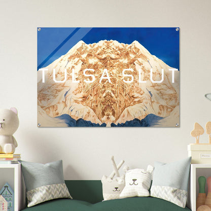 TULSA SLUT 2016 - Edward Ruscha Acrylic Print - 70x100 cm / 28x40″ inches