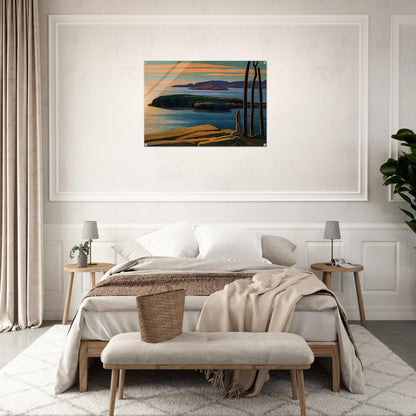 Afternoon Sun, Lake Superior - 1924 - Lawren Harris Acrylic Print - 70x100 cm / 28x40″ inches