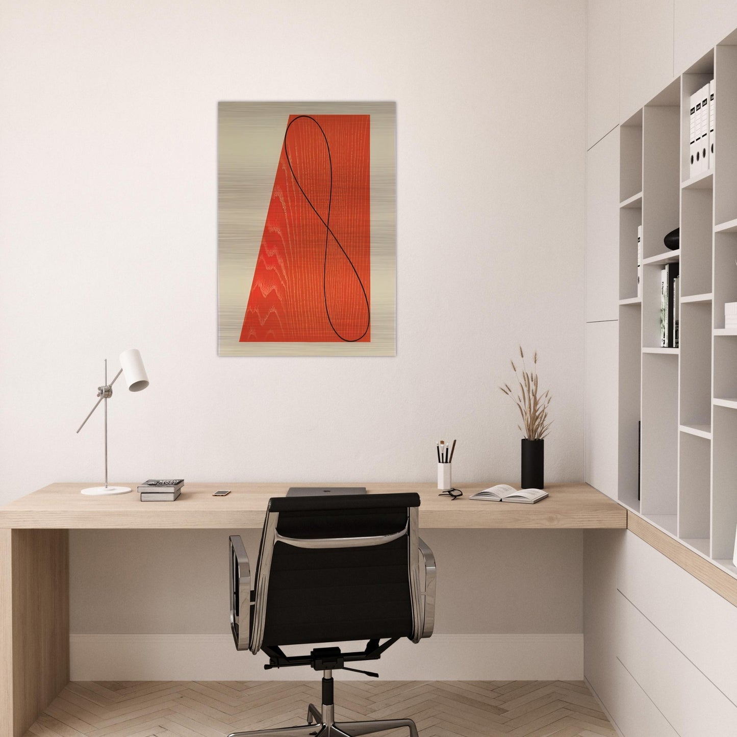 UNTITLED FROM SKOWHEGAN SUITE 1992 - Robert Mangold Brushed Aluminum Print - 70x100 cm / 28x40 inches | Robert Mangold Aluminum Print | Robert Mangold Prints