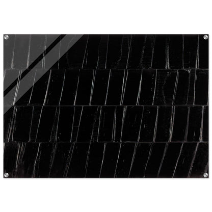 Peinture 324 x 362 cm, 1985 Polyptyque C - 1985 - Pierre Soulages Acrylic Print - 70x100 cm / 28x40″ inches