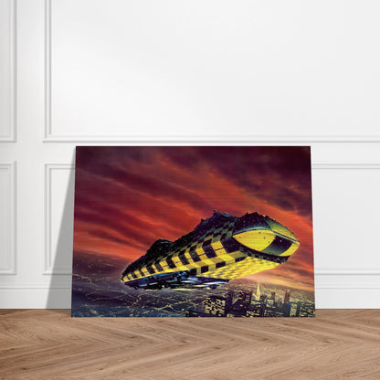 Chris Foss - Chris Foss Brushed Aluminum Print - 70x100 cm / 28x40 inches | Chris Foss Aluminum Print | Chris Foss Prints