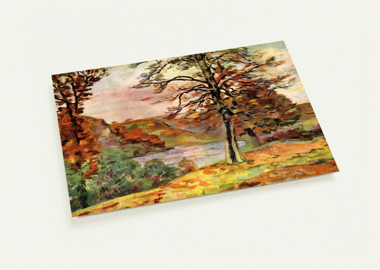 Landscape - 1870 By Armand Guillaumin Pack of 10 Post Cards | Armand Guillaumin Post Cards | A6 (10.5 x 14.8 cm) - 4.1 x 5.8 inches
