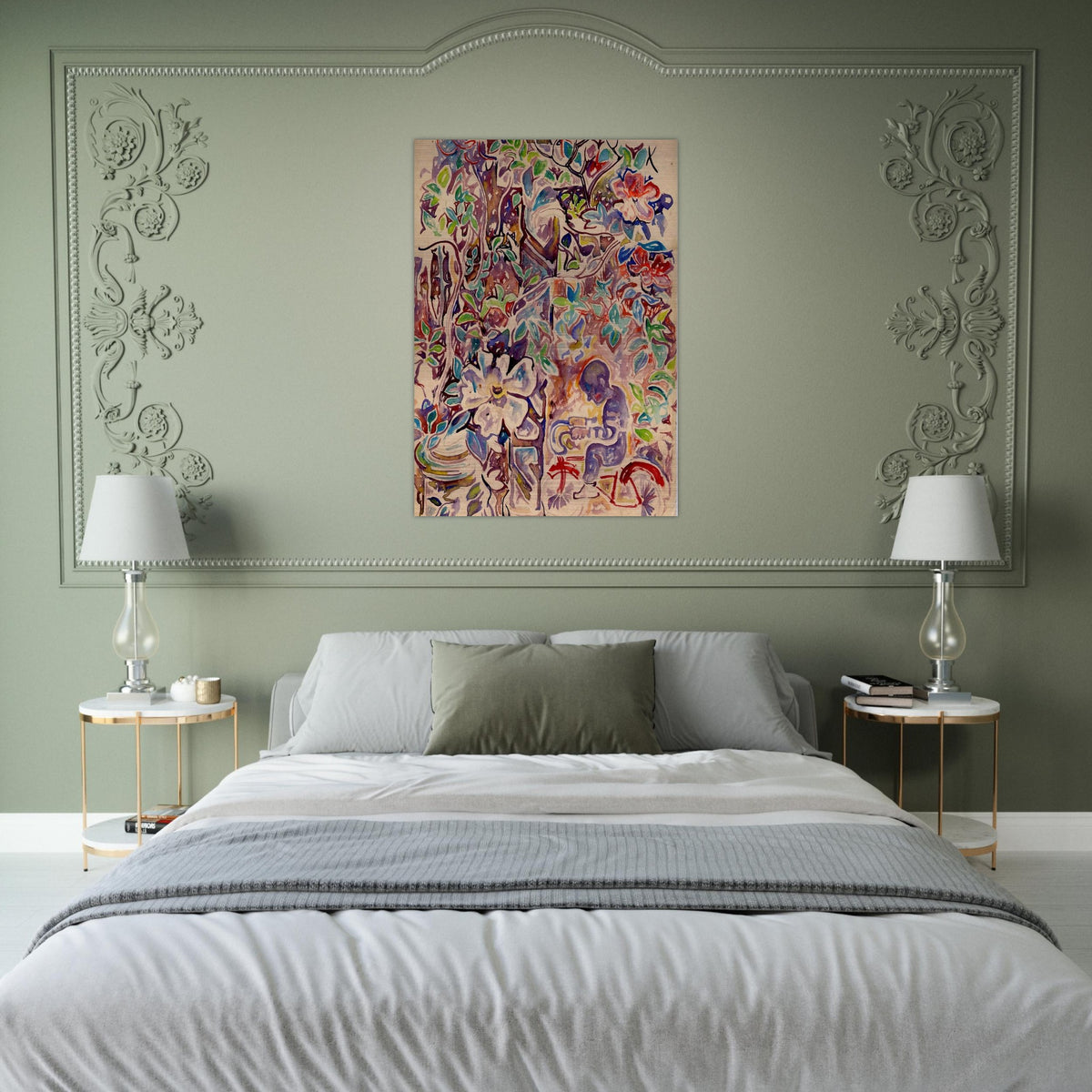 Walter Anderson - Walter Anderson Brushed Aluminum Print - 70x100 cm / 28x40 inches | Walter Anderson Aluminum Print | Walter Anderson Prints