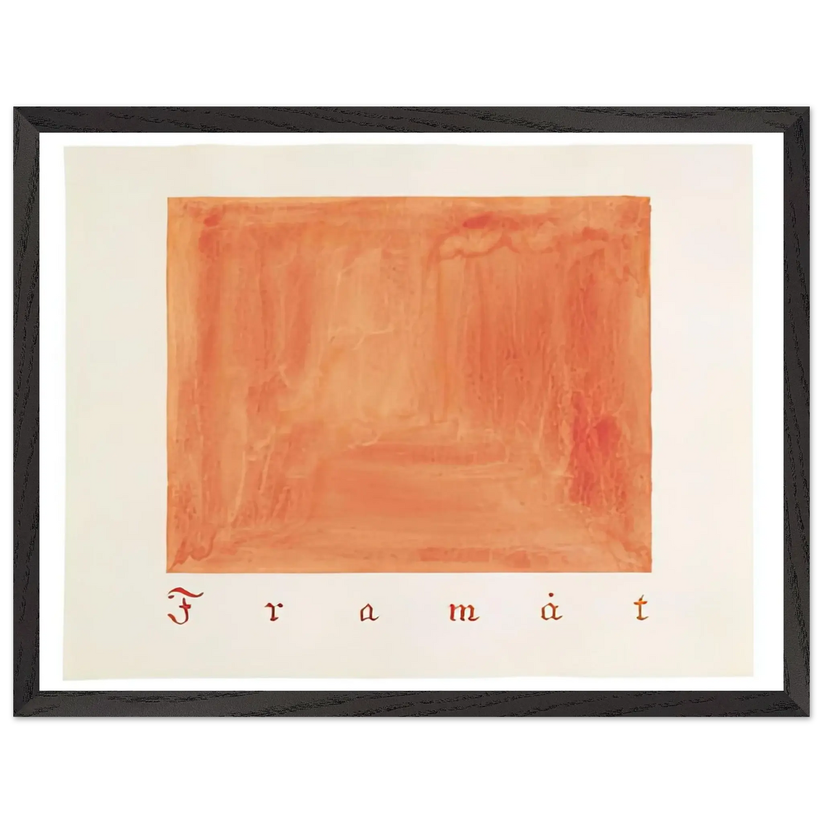 Hilma af Klint - FORWARDS PARCIFAL SERIES GROUP 2 SECTION 4 THE CONVOLUTE OF THE PHYSICAL PLANE 1916 Wall art - 20x25 cm / 8x10 Inches - Premium Wooden Framed Poster With Fine Art Paper - White frame