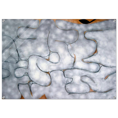 Grey Symphony - 1975 - Victor Pasmore Acrylic Print - 70x100 cm / 28x40″ inches