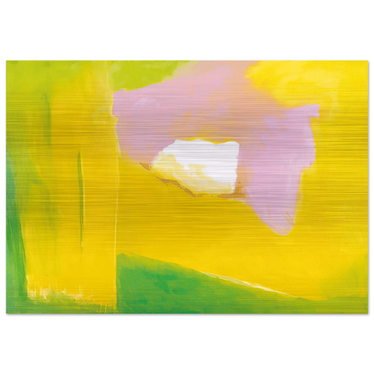 UNTITLED 8 1997 - Esteban Vicente Brushed Aluminum Print - 70x100 cm / 28x40 inches | Esteban Vicente Aluminum Print | Esteban Vicente Prints