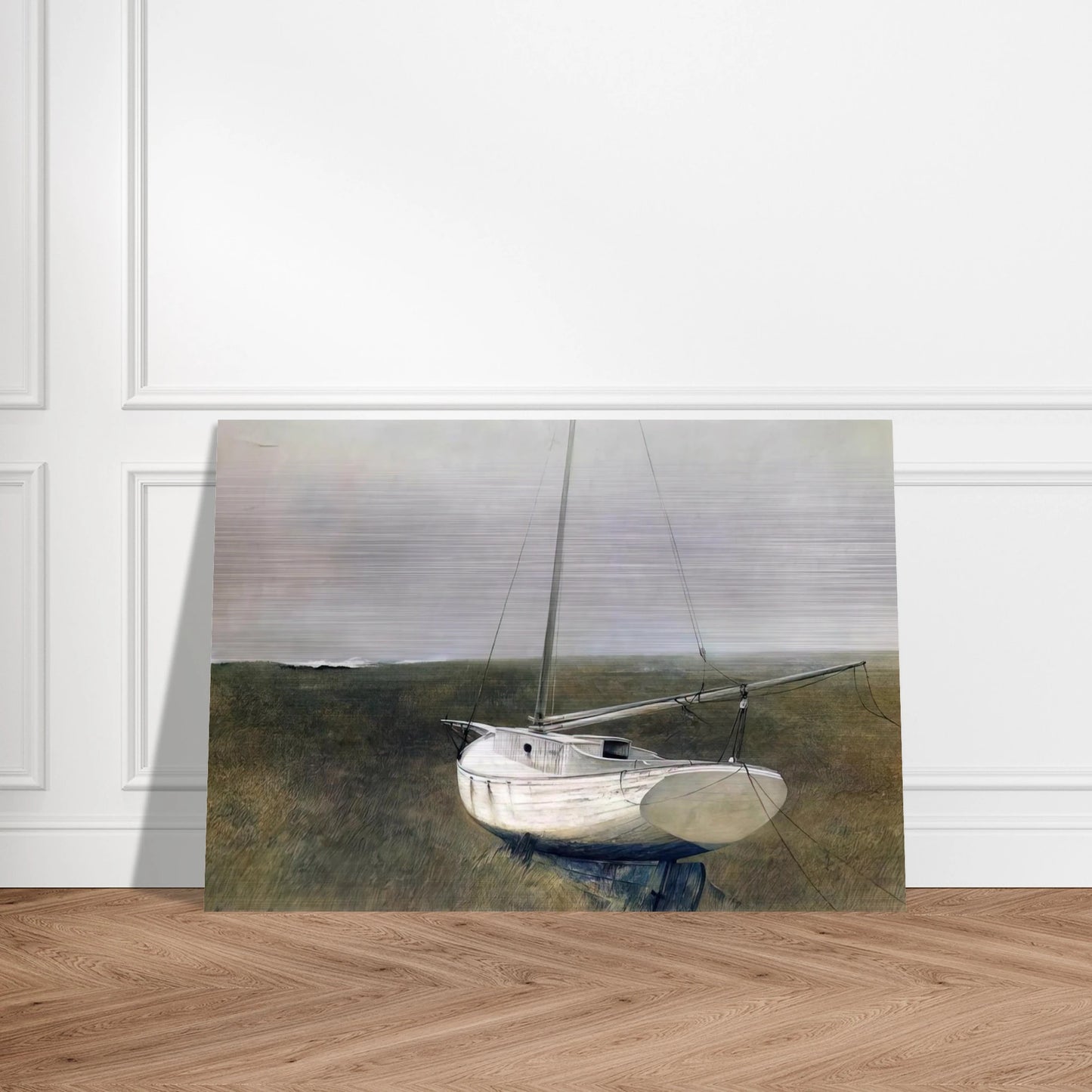 BELOW DOVER 1950 - Andrew Wyeth Brushed Aluminum Print - 70x100 cm / 28x40 inches | Andrew Wyeth Aluminum Print | Andrew Wyeth Prints