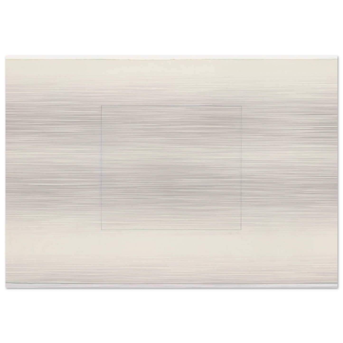 Untitled - 1969 - Brice Marden Brushed Aluminum Print - 70x100 cm / 28x40 inches | Brice Marden Aluminum Print | Brice Marden Prints