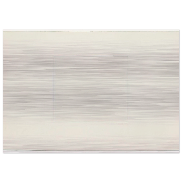 Untitled - 1969 - Brice Marden Brushed Aluminum Print - 70x100 cm / 28x40 inches | Brice Marden Aluminum Print | Brice Marden Prints