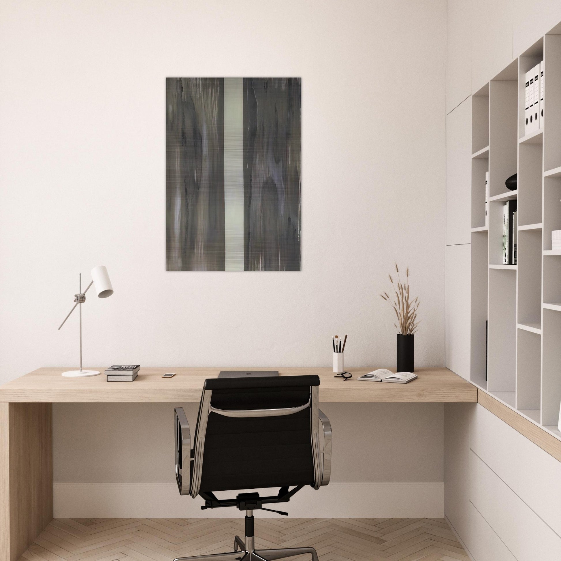 Moment - Barnett Newman Brushed Aluminum Print - 70x100 cm / 28x40 inches | Barnett Newman Aluminum Print | Barnett Newman Prints