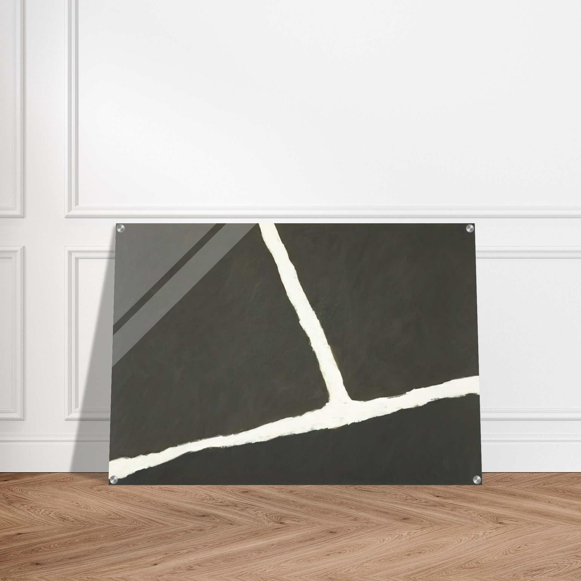 Krijtlijnen HV - 1977 - Ralston Crawford Acrylic Print - 70x100 cm / 28x40″ inches