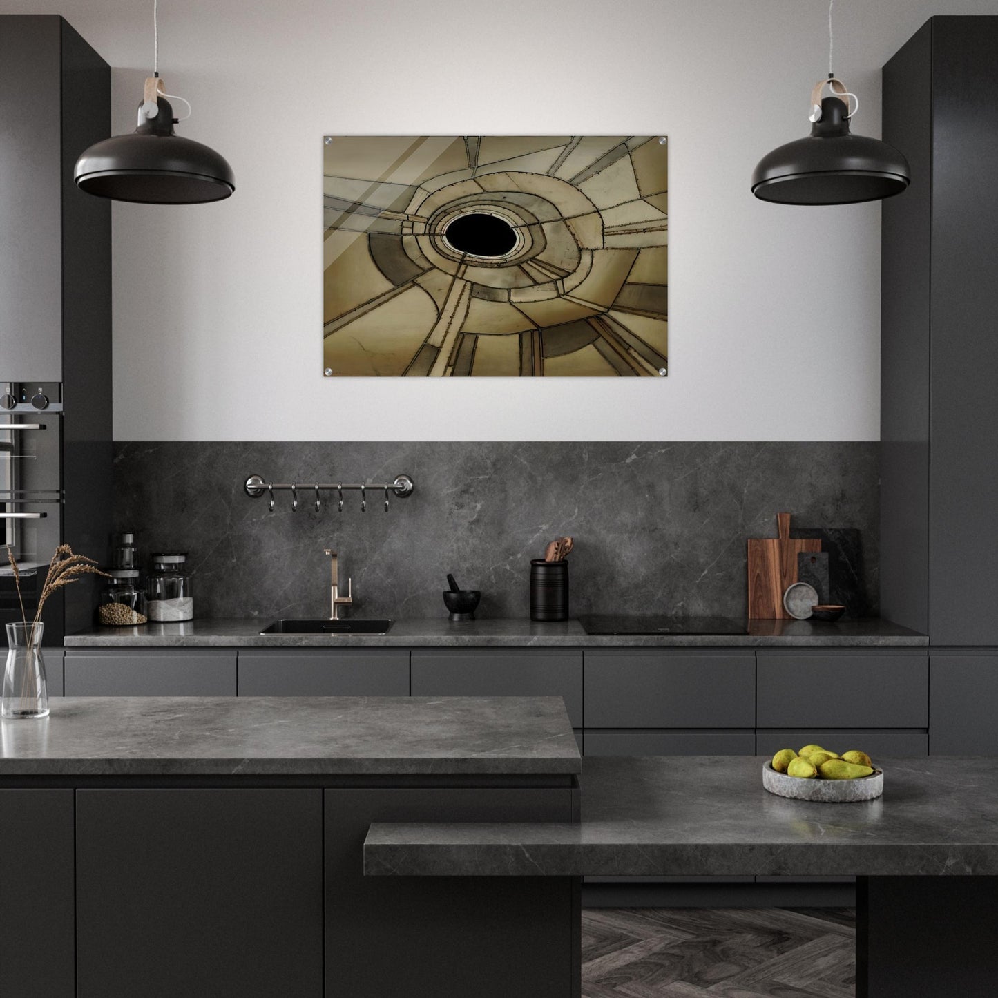 UNTITLED 1959 - Lee Bontecou Acrylic Print - 70x100 cm / 28x40″ inches