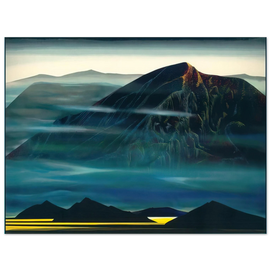 Eyvind Earle - Santa Fe Trail new Serigrap  75x100 cm / 30x40inches Fine Art Poster