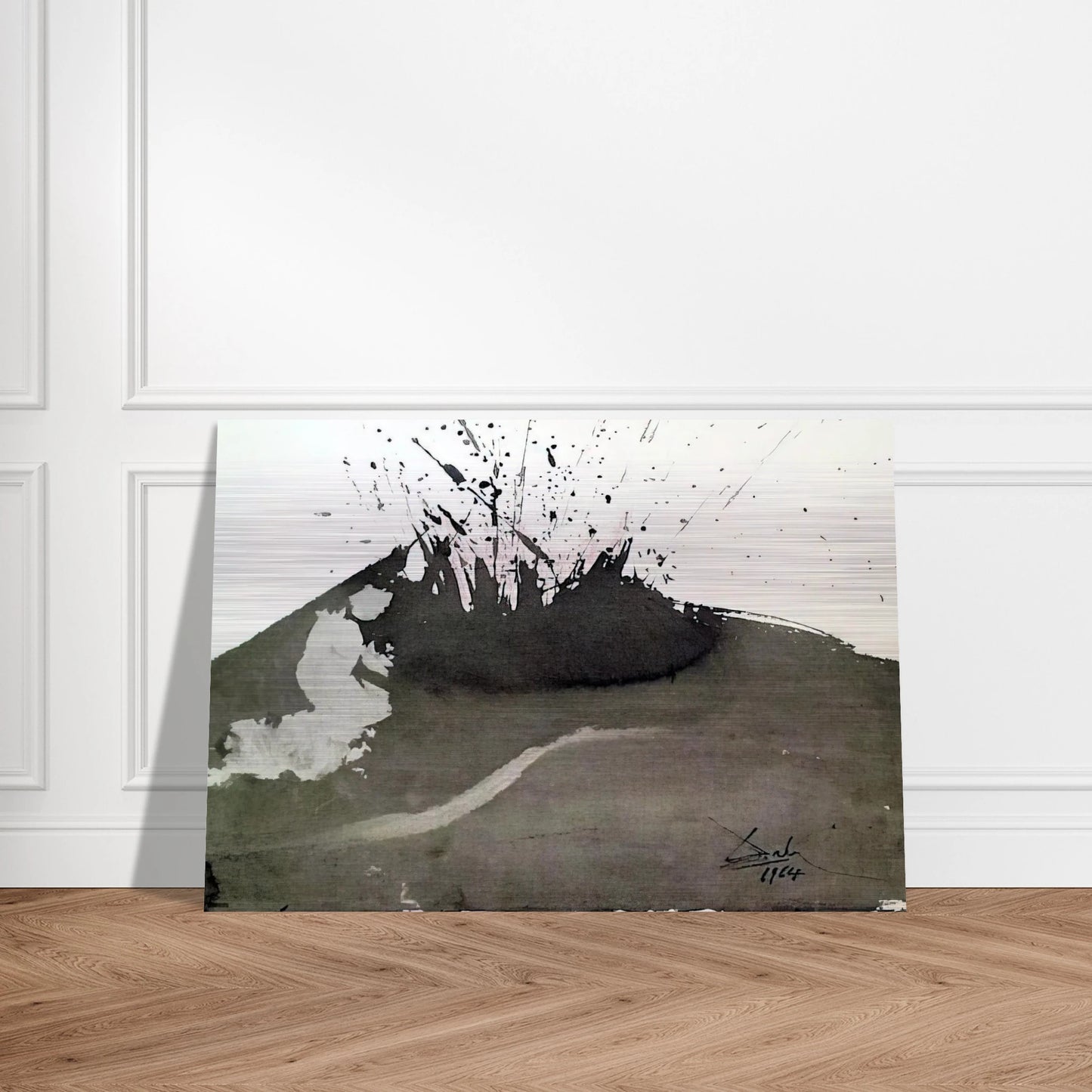 ANGELUS EXCUSSIT FLAMMAMIGNIS DANIEL 3 23 1967 - Salvador Dali Brushed Aluminum Print - 70x100 cm / 28x40 inches | Salvador Dali Aluminum Print | Salvador Dali Prints
