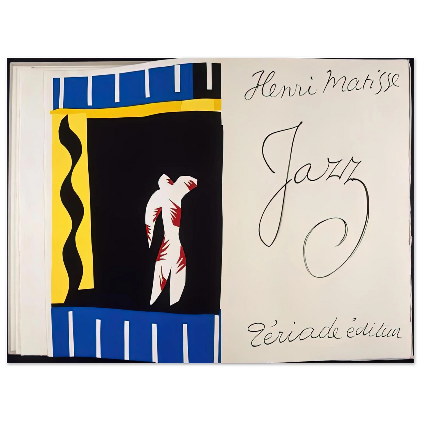 Henri Matisse - JAZZ BOOK 1947  75x100 cm / 30x40inches Fine Art Poster