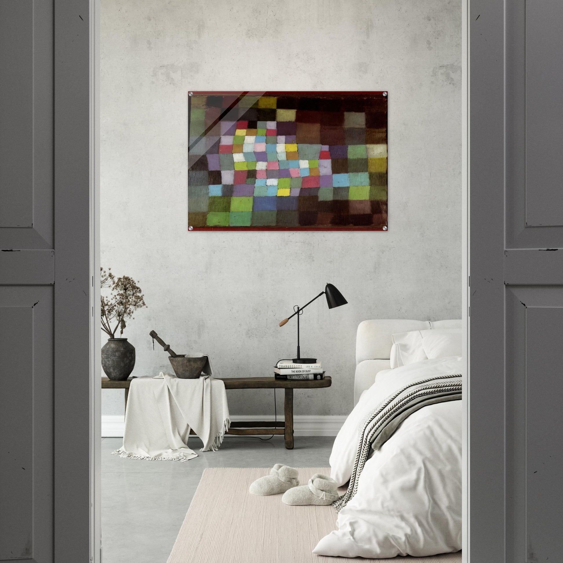 ABSTRACTION WITH REFERENCE TO A FLOWERING TREE 1925 - Paul Klee Acrylic Print - 70x100 cm / 28x40″ inches