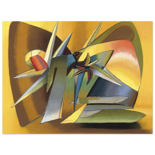 John Ferren - The Desert - 1938  75x100 cm / 30x40inches Fine Art Poster