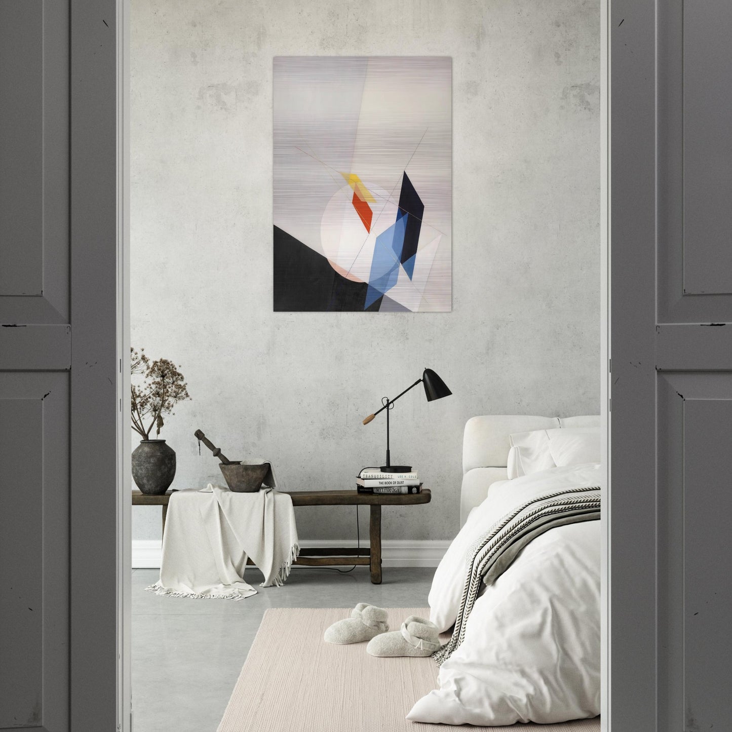 A 18 - Laszlo Moholy-Nagy Brushed Aluminum Print - 70x100 cm / 28x40 inches | Laszlo Moholy-Nagy Aluminum Print | Laszlo Moholy-Nagy Prints