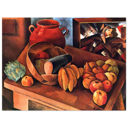Moise Kisling - STILL LIFE WITH FRUIT 1913  75x100 cm / 30x40inches Fine Art Poster
