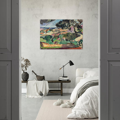 PAYSAGE DE COLLIOURE 1907 - Henri Matisse Acrylic Print - 70x100 cm / 28x40″ inches