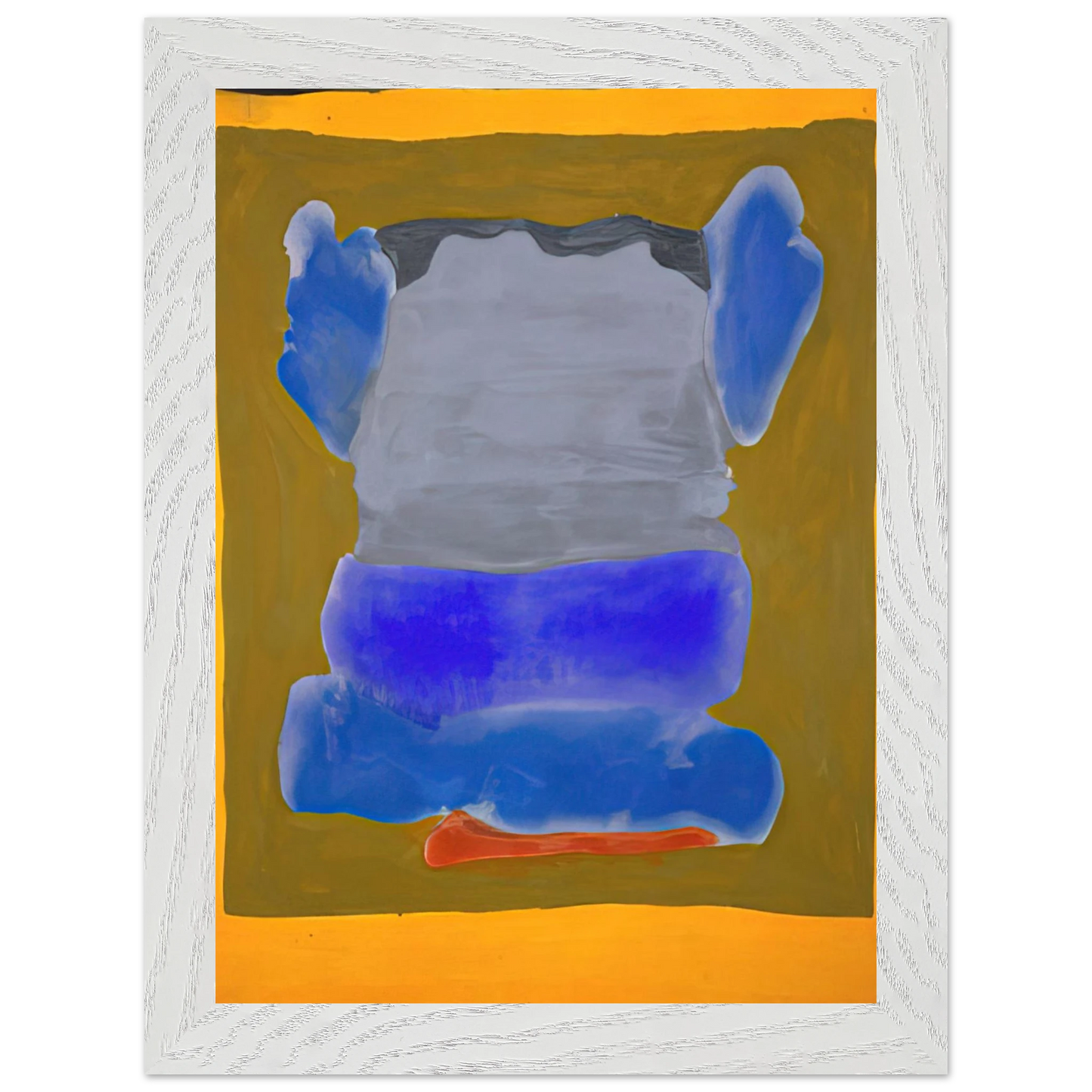 Helen Frankenthaler - Buddha s Court - 1964 Wall art - A1 (59.4 x 84.1  cm) - Fine Art Poster-canvas - -