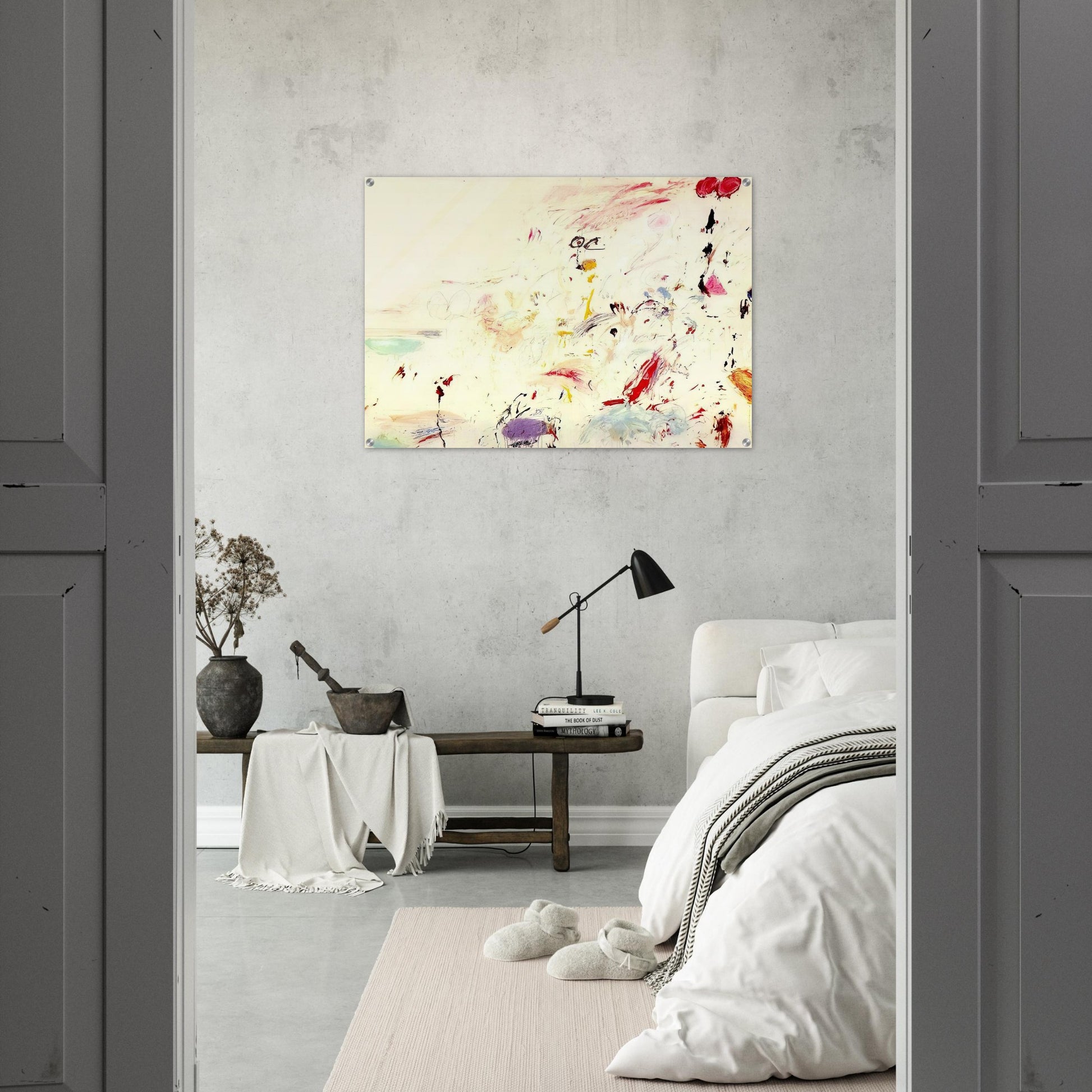 Bay of Naples - Cy Twombly Acrylic Print - 70x100 cm / 28x40″ inches