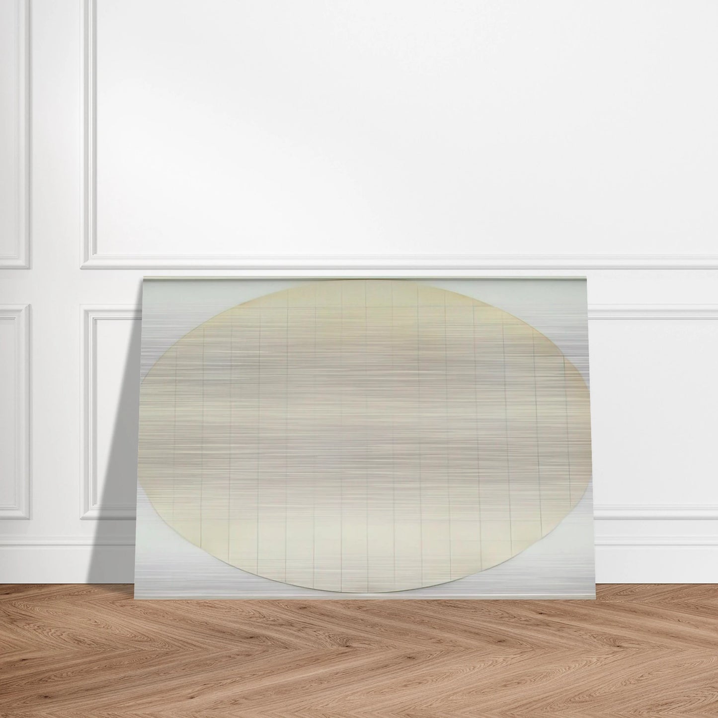 Eagle Turquoise 7H#4 - Robert Ryman Brushed Aluminum Print - 70x100 cm / 28x40 inches | Robert Ryman Aluminum Print | Robert Ryman Prints