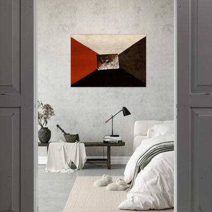 COMPOSITION MARCHAND DE COULEURS - Man Ray Brushed Aluminum Print - 70x100 cm / 28x40 inches | Man Ray Aluminum Print | Man Ray Prints