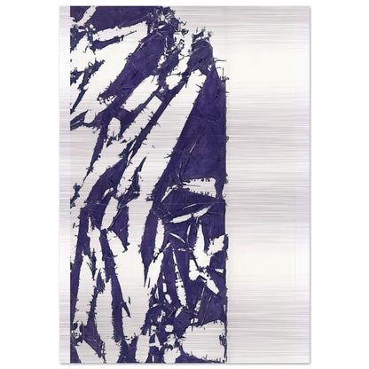 Laissée - 1995 - Simon Hantai Brushed Aluminum Print - 70x100 cm / 28x40 inches | Simon Hantai Aluminum Print | Simon Hantai Prints