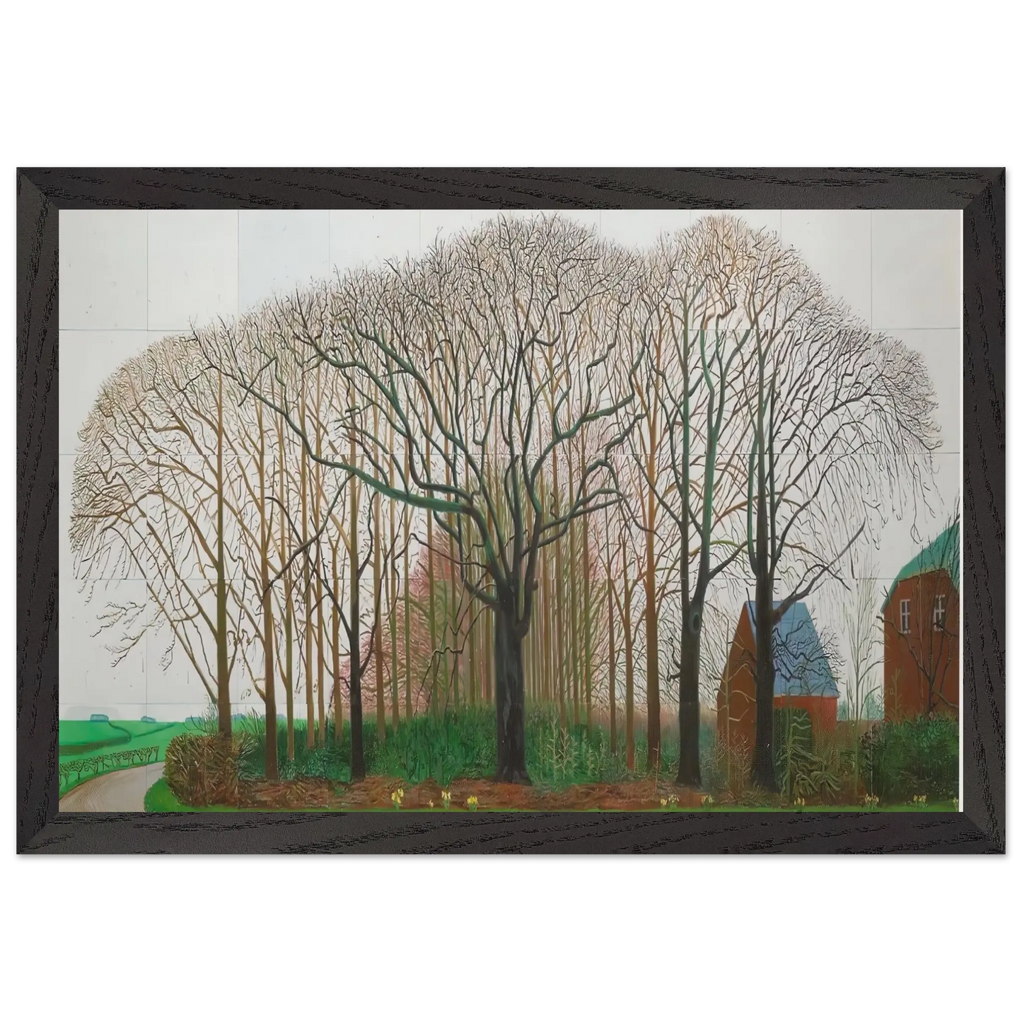 David Hockney - David Hockney Wall art - 40x50 cm / 16x20 Inches - Fine Art Poster - -