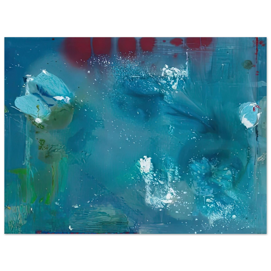 Helen Frankenthaler - Stella Polaris, 1990- Wall Art - 21x29.7 cm / 8x12" - Fine Art Poster-canvas - -