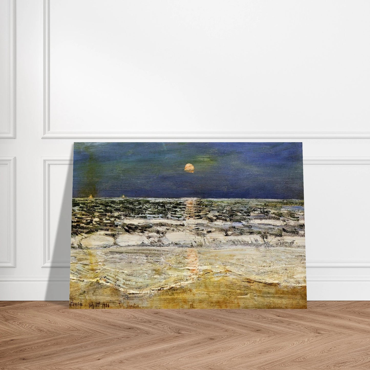 East Hampton - Childe Hassam Brushed Aluminum Print - 70x100 cm / 28x40 inches | Childe Hassam Aluminum Print | Childe Hassam Prints