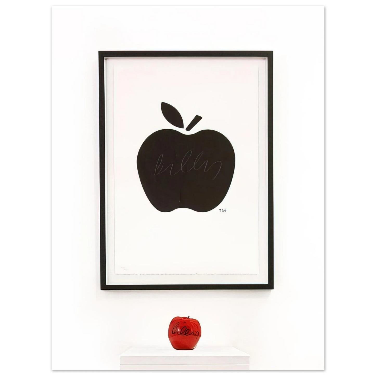 Billy Apple - Untitled Diptych - 2011  75x100 cm / 30x40inches Fine Art Poster
