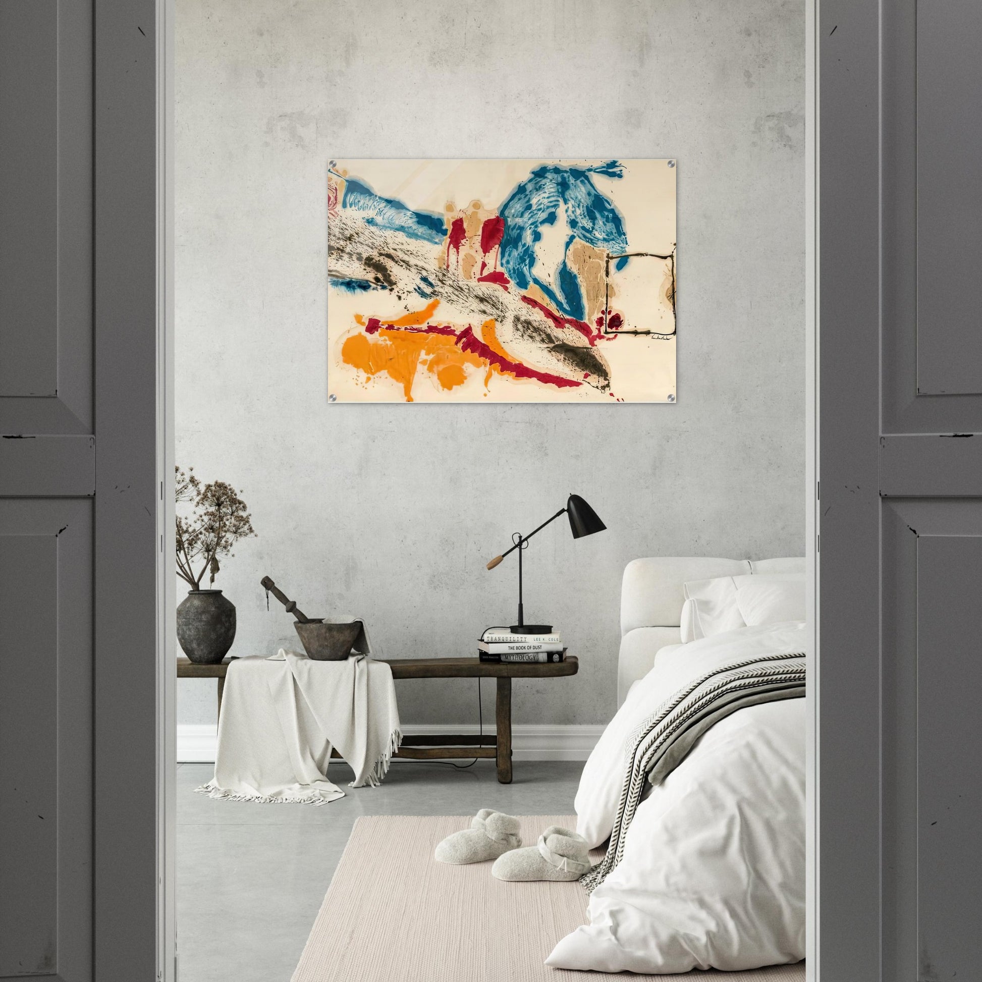 Alassio, 1960- - Helen Frankenthaler Acrylic Print - 70x100 cm / 28x40″ inches