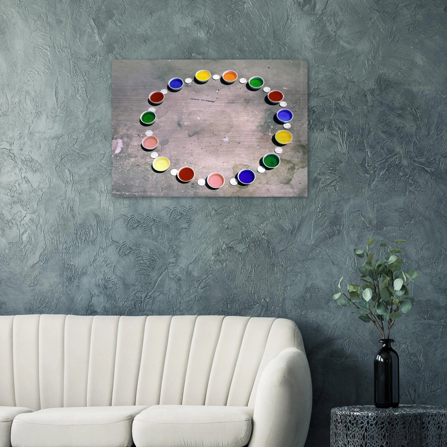 Wheel of Delights - 1967 - Lygia Pape Brushed Aluminum Print - 70x100 cm / 28x40 inches | Lygia Pape Aluminum Print | Lygia Pape Prints