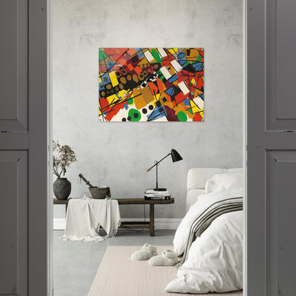 Pastorale - 1954 - Ernst Wilhelm Nay Acrylic Print - 70x100 cm / 28x40″ inches